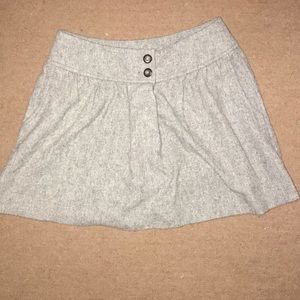 gap grey skirt